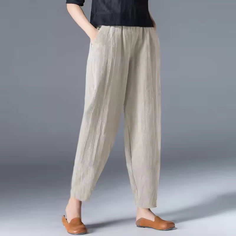 Amelia Claire | Lightweight Summer Trousers