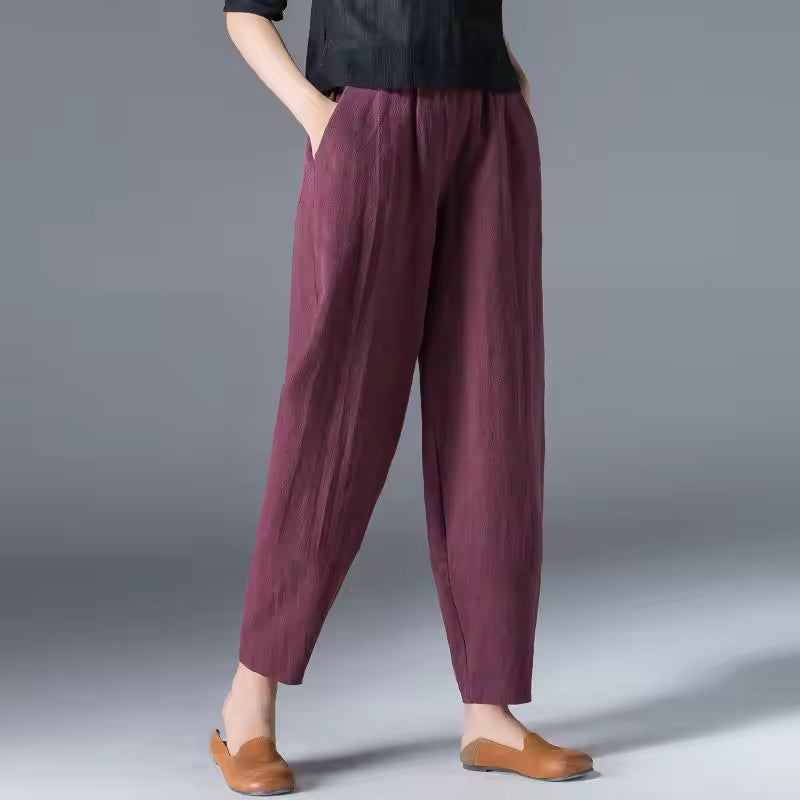 Amelia Claire | Lightweight Summer Trousers